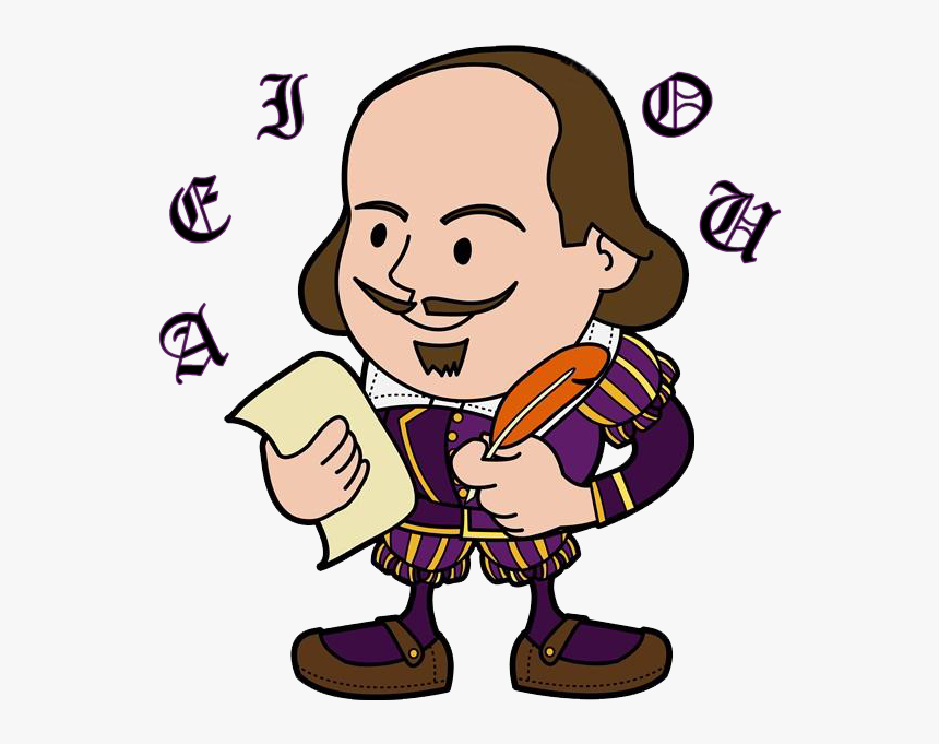 Npr Sunday Puzzle - Shakespeare Clipart, HD Png Download, Free Download