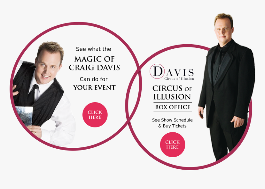 Craig Davis Magician, HD Png Download, Free Download