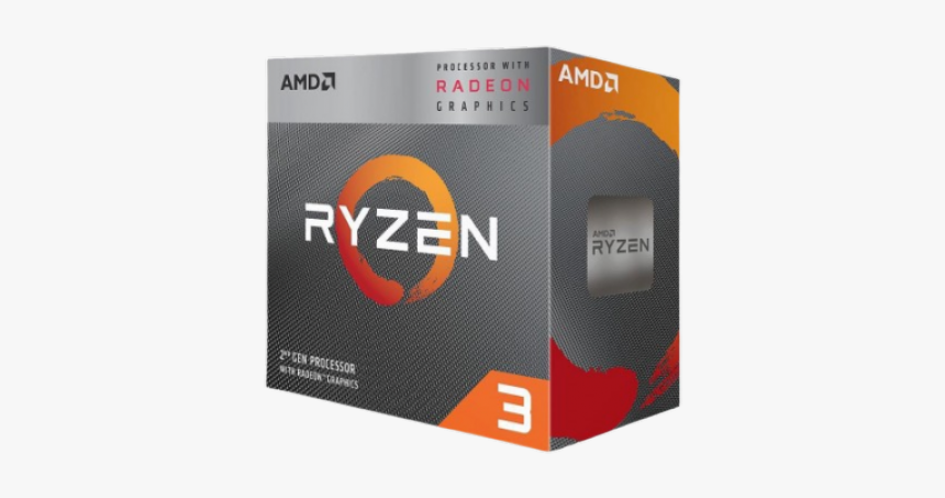 Amd Ryzen™ 3 3200g With Radeon™ Vega 8 Graphics - Ryzen 3200, HD Png Download, Free Download