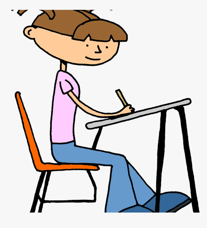 Transparent Tomboy Clipart - Student Writing Clip Art, HD Png Download - kindpng Transparent Tomboy Clipart - Student Writing Clip Art, HD Png Download - kindpng