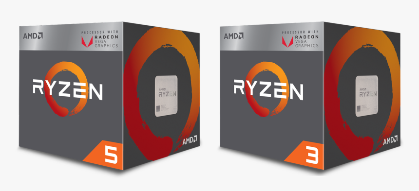 Amd Ryzen 3 2200, HD Png Download, Free Download