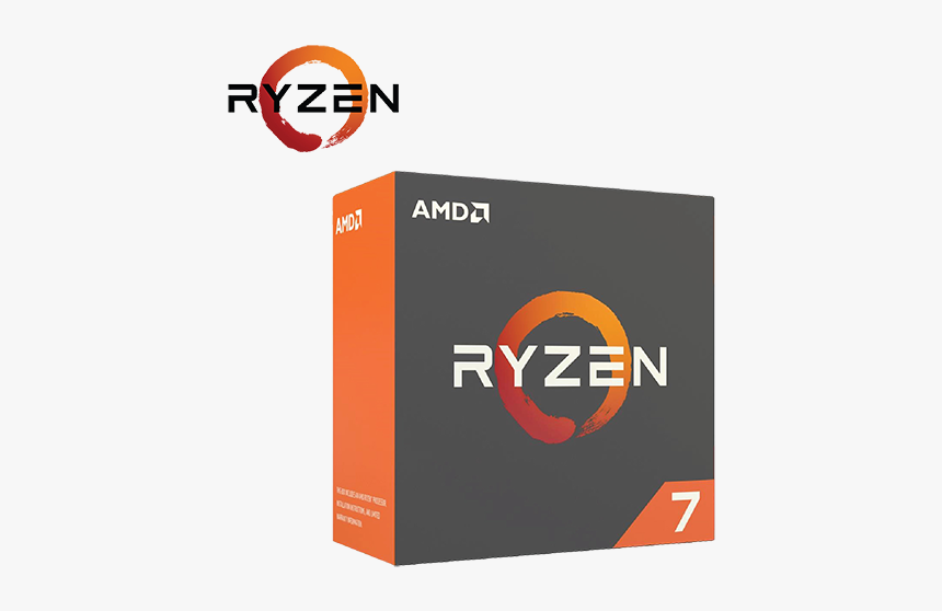 Amd Ryzen 7 1800x Processor - Graphic Design, HD Png Download, Free Download