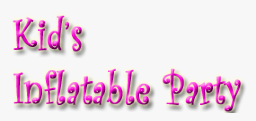 Cropped Kids Inflatable Party Header1 - Graphic Design, HD Png Download, Free Download