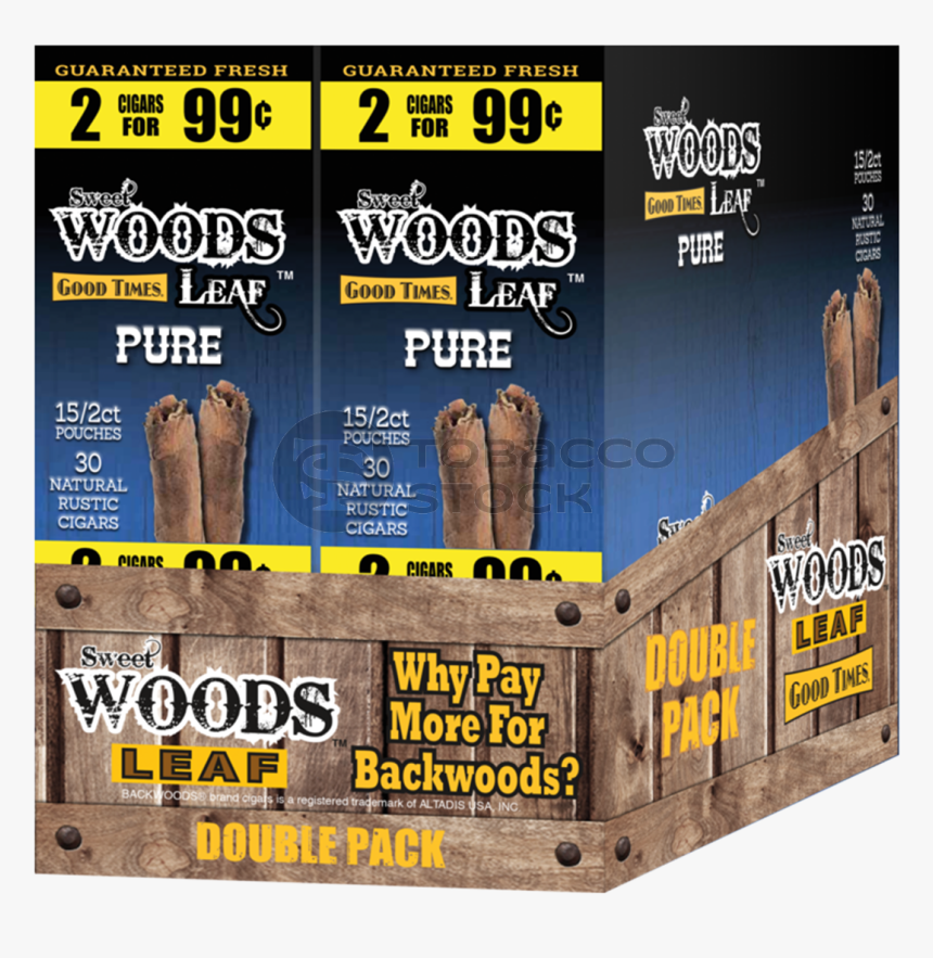 Good Times Sweet Woods 2 For 99¢ 30 Pouches Of 2 Pure"
 - Flyer, HD Png Download, Free Download