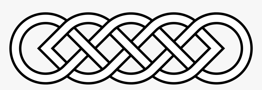 Long Celtic Knot Celtic Knots Png- - Black And White Celtic Knot, Transparent Png, Free Download