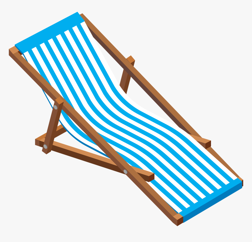 Transparent Beach Lounge Chair Clip Art Image - Lounge Chair Clipart, HD Png Download, Free Download