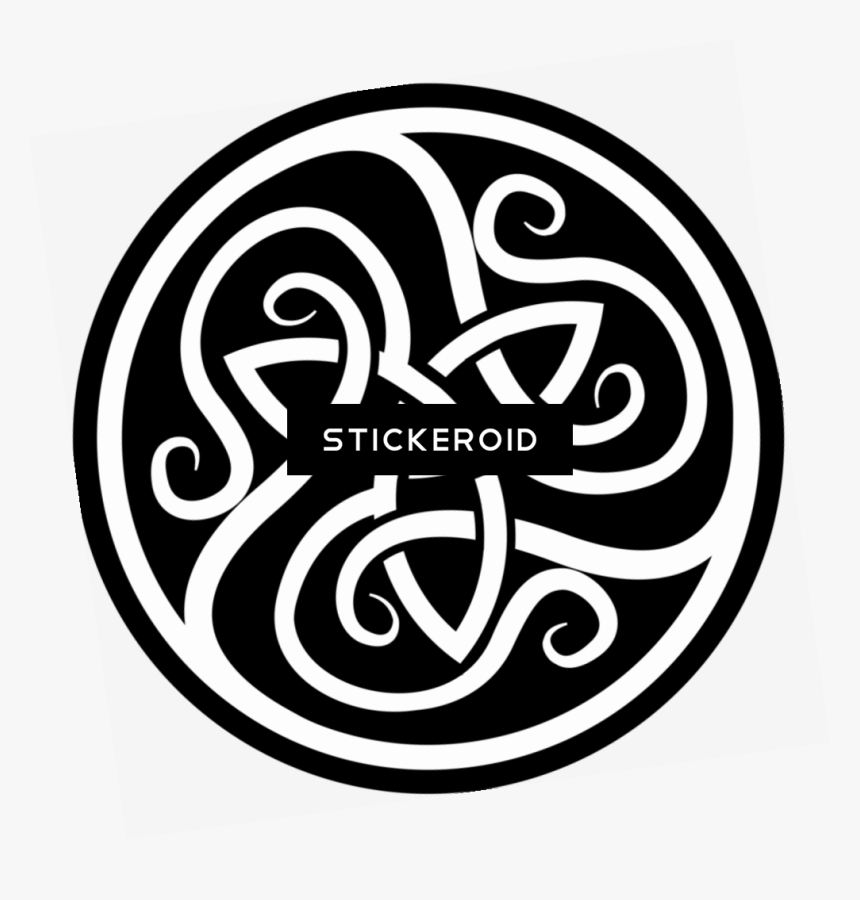 Celtic Knot Circle Png - Celtic Tattoo Png, Transparent Png, Free Download