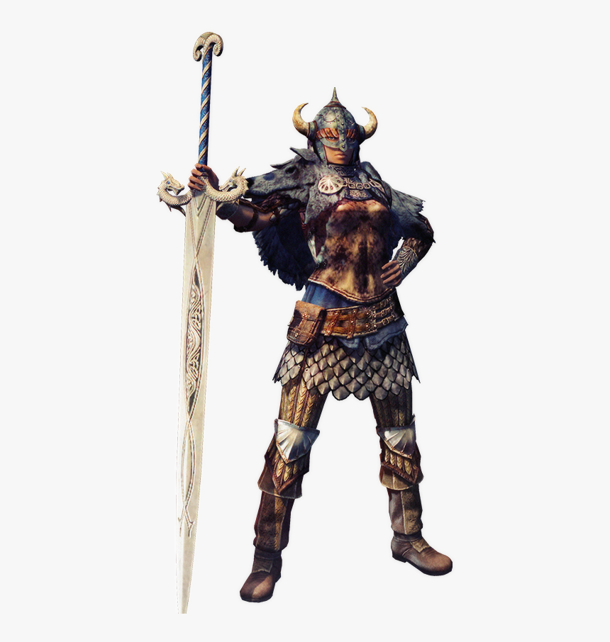 Transparent Warrior Helmet Png - Dragon's Dogma Warrior Party, Png Download, Free Download