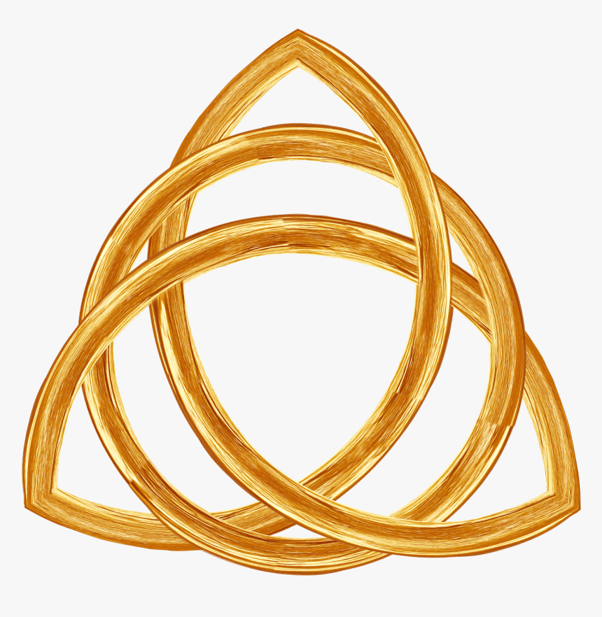 The Trinity Knot Is A Memorable Celtic Symbol - Holy Trinity Symbol Png, Transparent Png, Free Download
