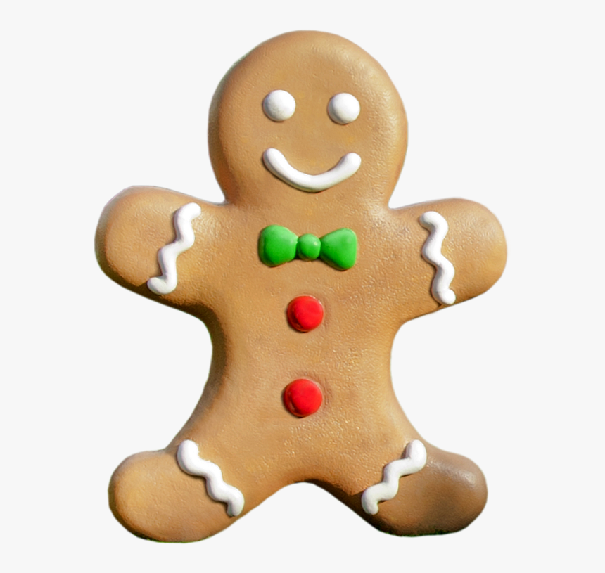 Biscuits Gingerbread Lebkuchen Information Clip Art - Gingerbread Man Transparent Background, HD Png Download, Free Download