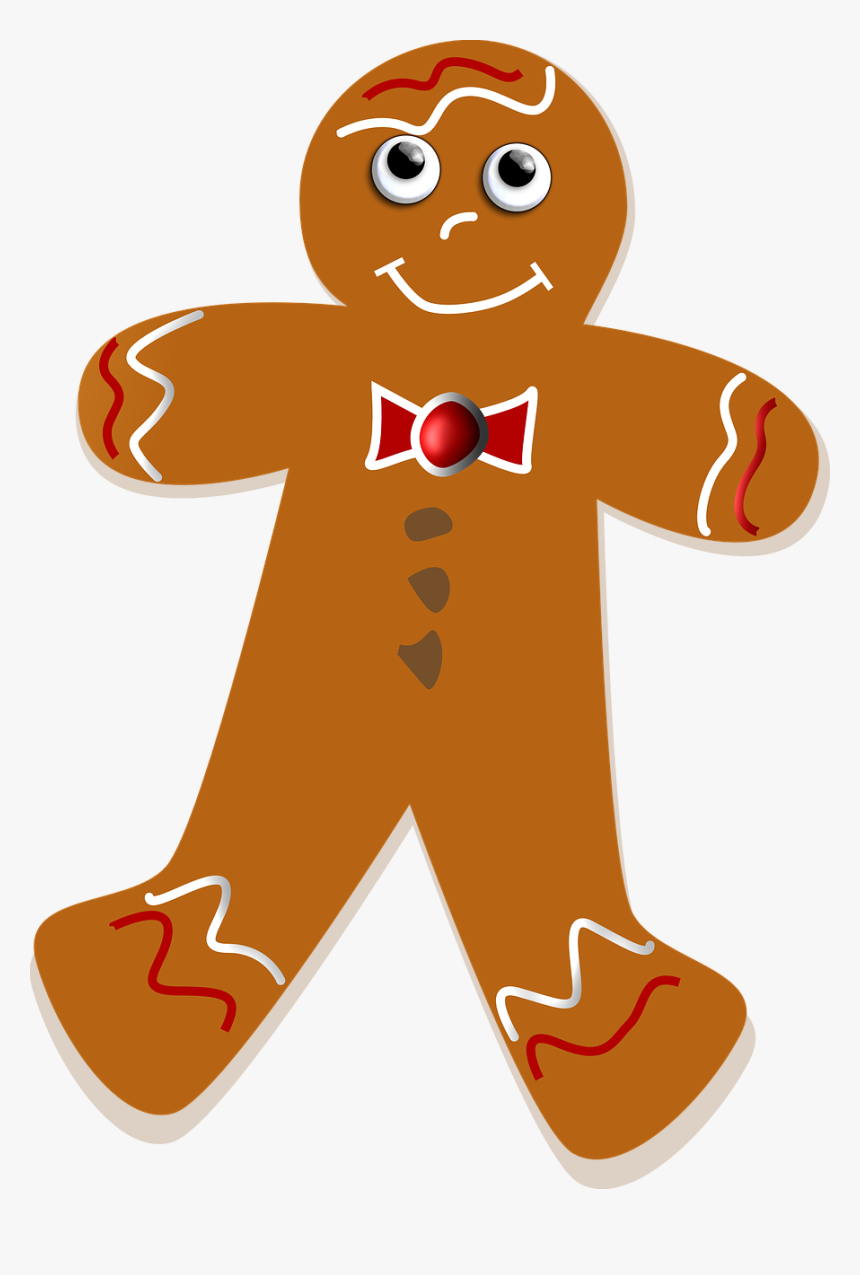 Gingerbread, Man, Ginger, Kid, Christmas - Gingerbread Man Png, Transparent Png, Free Download