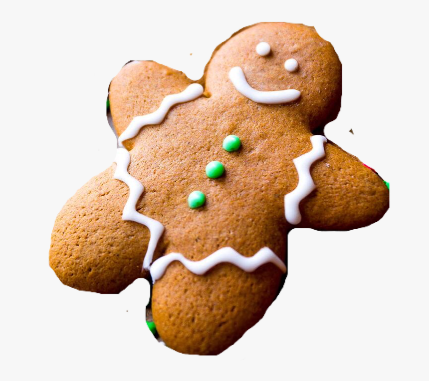 Food Png, Winter Christmas, Gingerbread Cookies - Recipe For Gingerbread Men, Transparent Png, Free Download