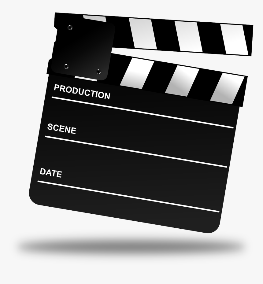 Movie Clapper Board, HD Png Download, Free Download