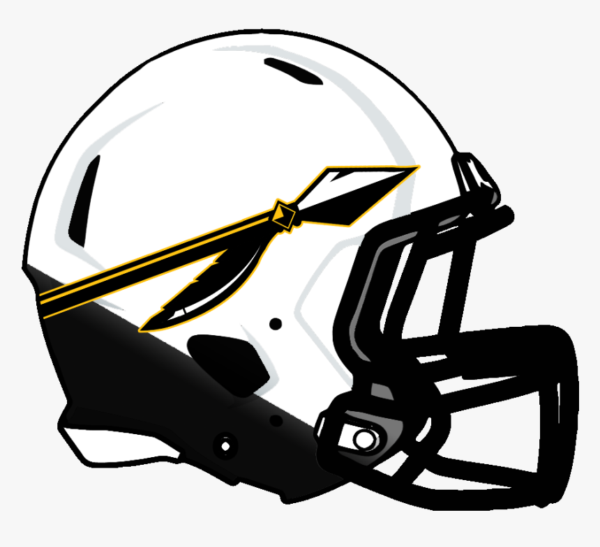 West Virginia Football Helmet Logo Clipart , Png Download - Black Football Helmet Vector, Transparent Png, Free Download
