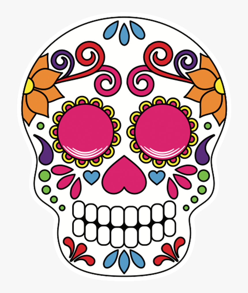 Transparent Sugar Skulls Clipart Day Of The Dead Skull Clipart HD