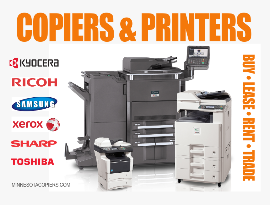 Transparent Xerox Png - Copier Sale And Rental Services, Png Download, Free Download