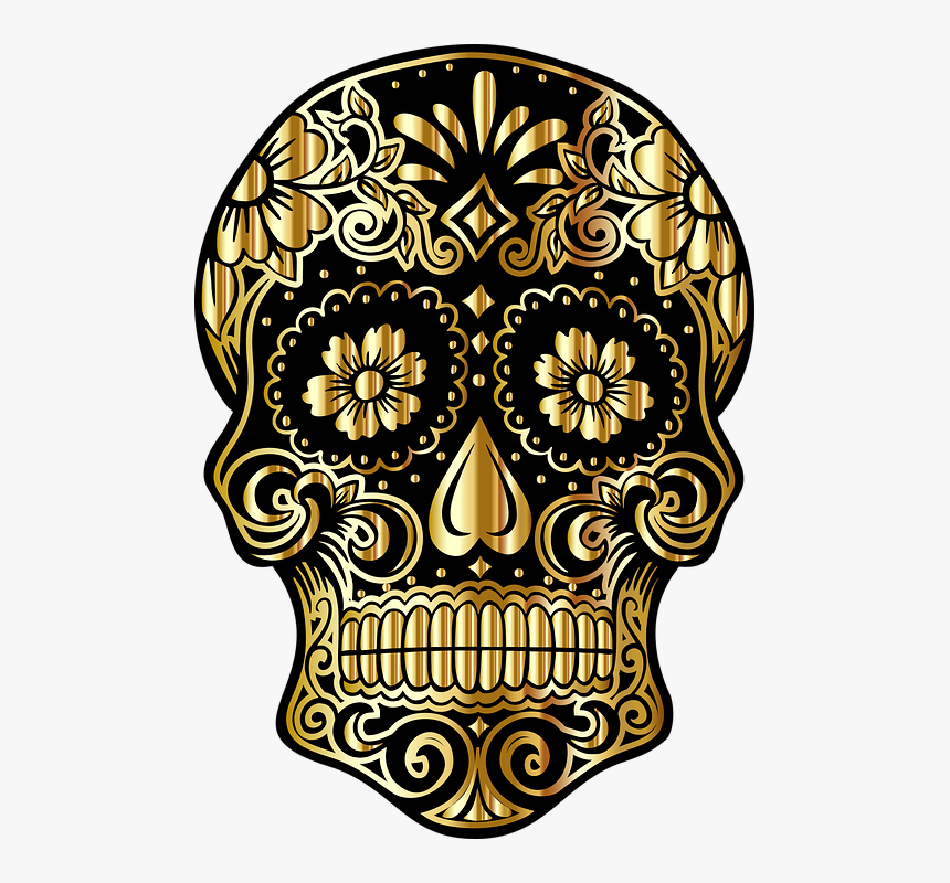 Sugar Skull, Mexico, Day Of The Dead, Culture, Belief - Calavera, HD Png Download, Free Download