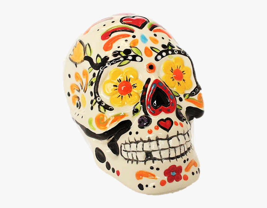 Sugar Skull Bank - Paint A Ceramic Sugar Skull, HD Png Download, Free Download