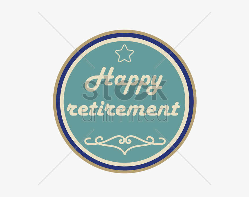 Happy Retirement Label V矢量图形 - Joint Force Headquarters National Capital, HD Png Download, Free Download