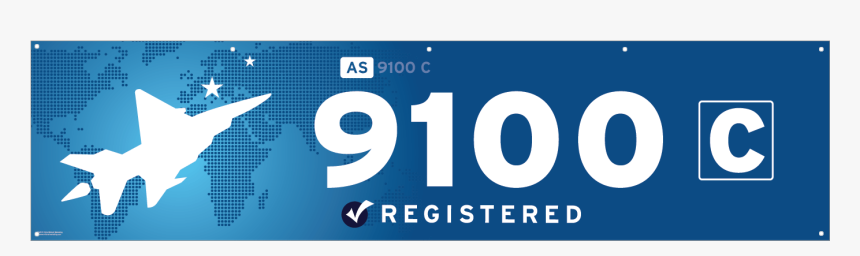 As 9100 Rev C Banner - As9100c 2009 Rev C Logo, HD Png Download, Free Download