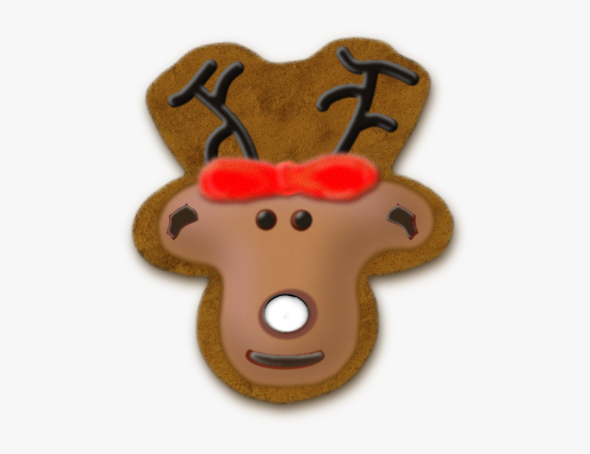 Plain-reindeer - Gingerbread, HD Png Download, Free Download