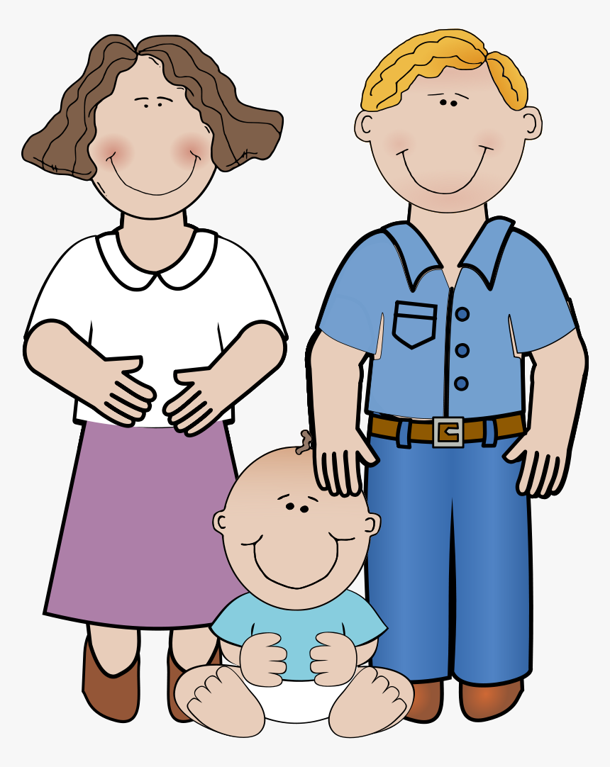 Family1 - Uncle And Aunt Clipart, HD Png Download, Free Download