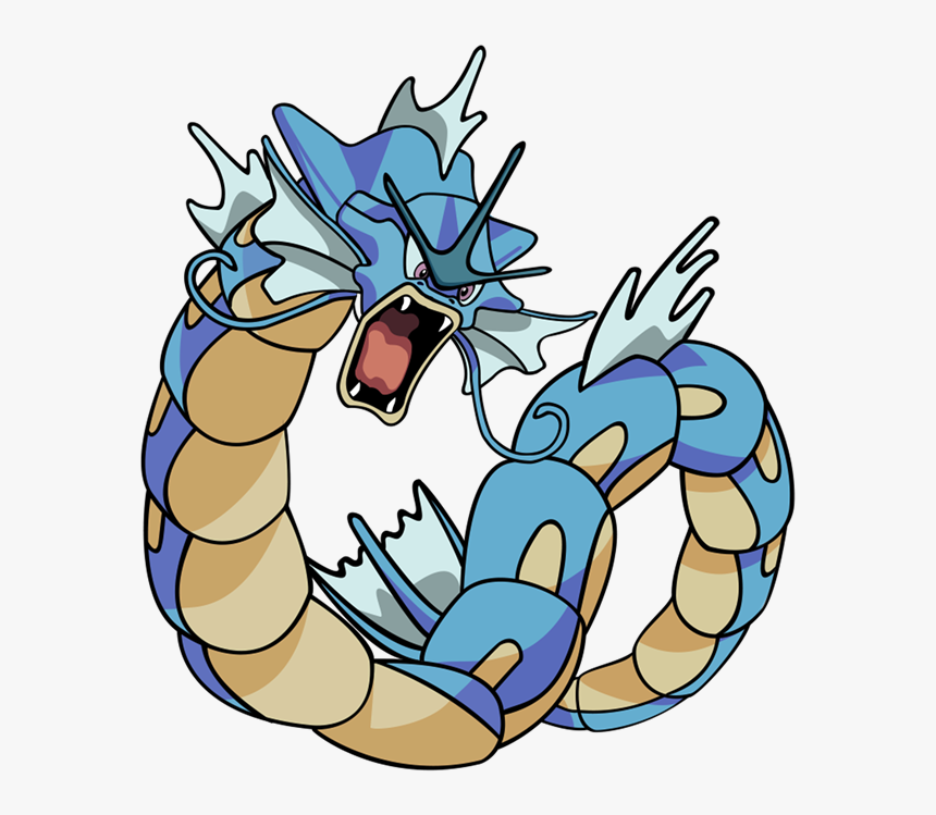 Transparent Kingdra Png - Pokemon Gyarados Png, Png Download, Free Download