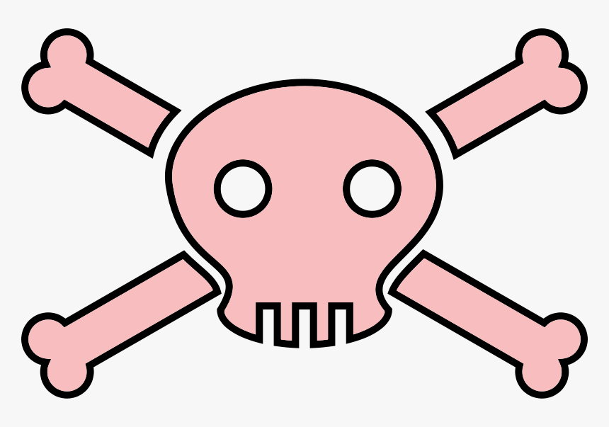 Skull And Crossbone Clipart Transparent Download - Death Clipart, HD Png Download, Free Download