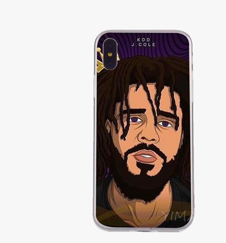 J Cole Face Iphone Case - Cartoon Wallpaper J Cole, HD Png Download, Free Download