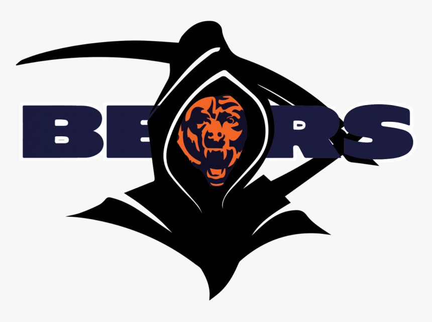 Death Clip Art - Chicago Bears Nfl Logo, HD Png Download, Free Download
