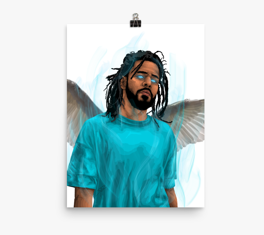 Cole - J Cole Illustration, HD Png Download, Free Download