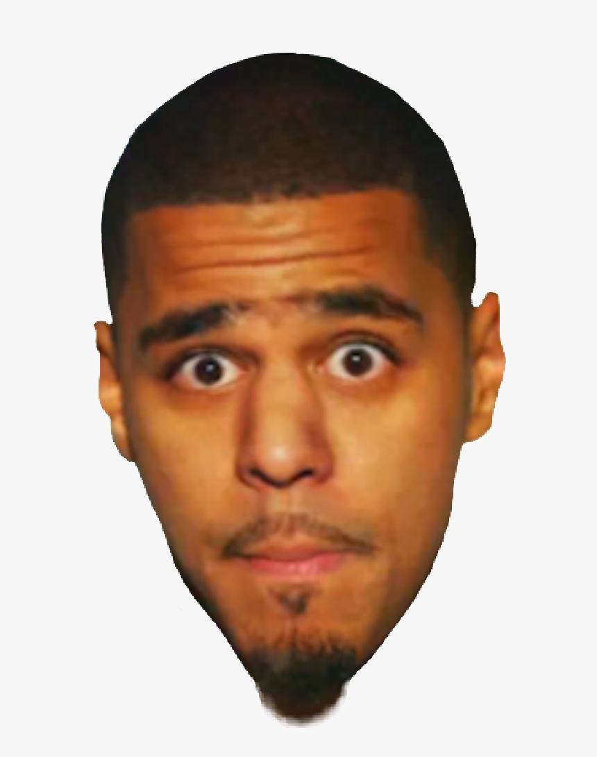 J Cole Rapper Hip - J Cole Face Png, Transparent Png, Free Download