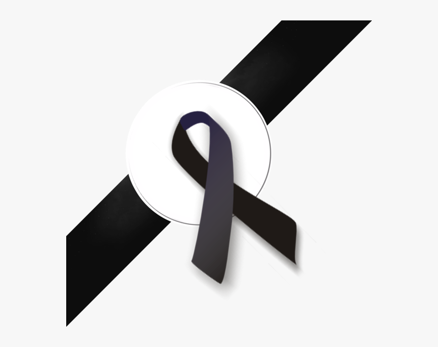Transparent Mourning Clipart - Black Ribbon Png Transparent, Png Download, Free Download