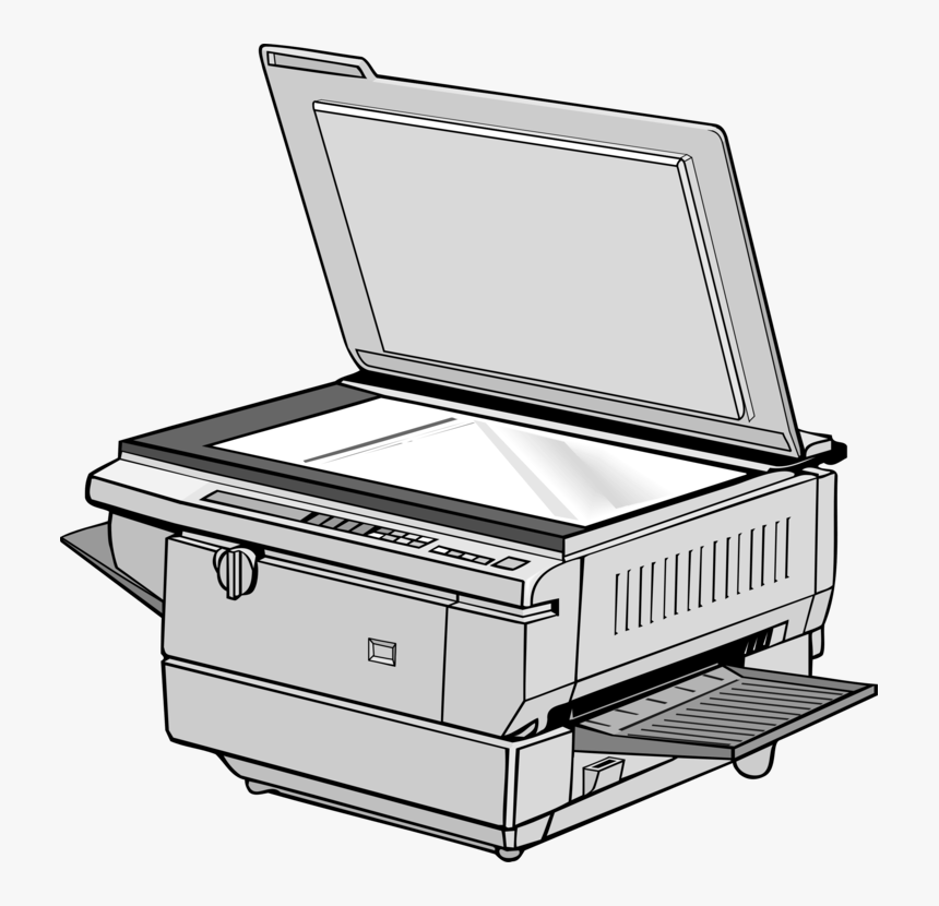 Thumb Image - Photocopy Machine Clipart Png, Transparent Png, Free Download