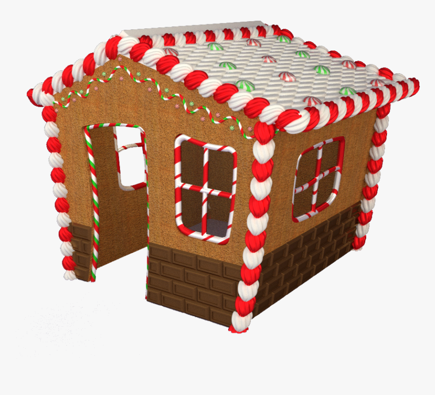 Wl Gnbr House 08 - Gingerbread House, HD Png Download, Free Download