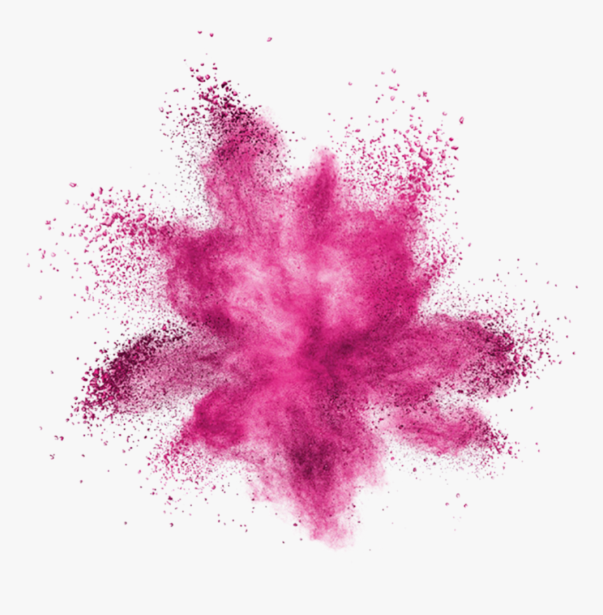 Glitter Burst Png Image Free - Blue Powder Explosion Png, Transparent Png, Free Download