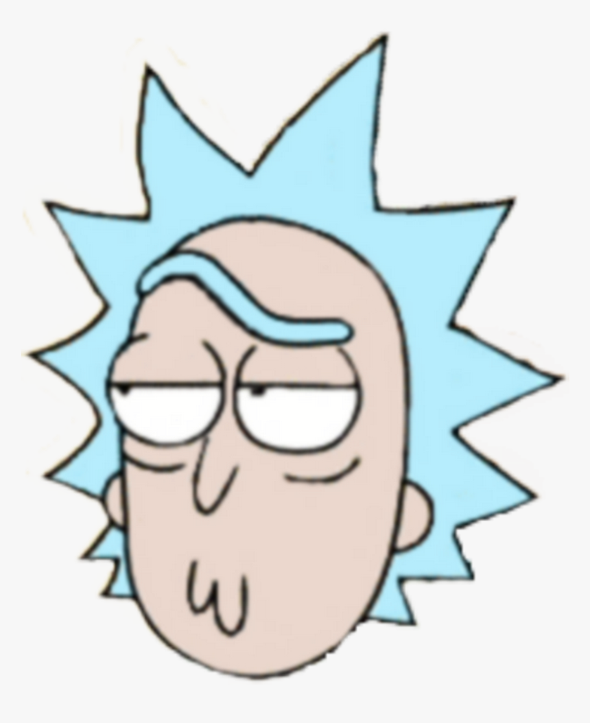 Rick Face Png - Rick And Morty Png, Transparent Png, Free Download