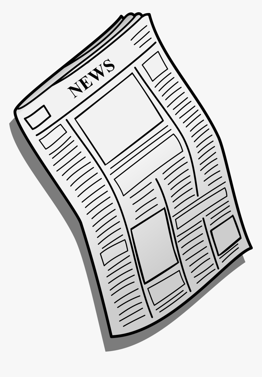 Newspaper Big Image Png - Newspaper Clipart Transparent Background, Png Download, Free Download