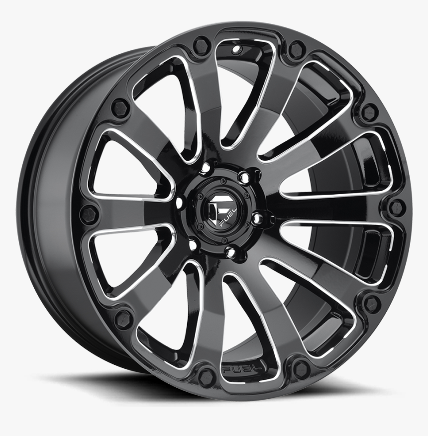 Fuel Rims With Tires Png - Fuel D627, Transparent Png, Free Download
