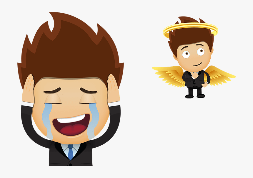 Download The Free Gro Guys Imessage Sticker Pack And - Cartoon Man Sad Png, Transparent Png, Free Download