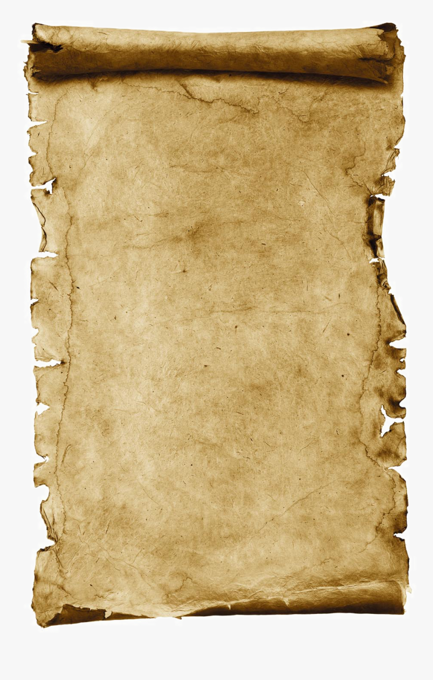 Transparent Parchment Scroll Clipart - Scroll Old Paper, HD Png Download, Free Download