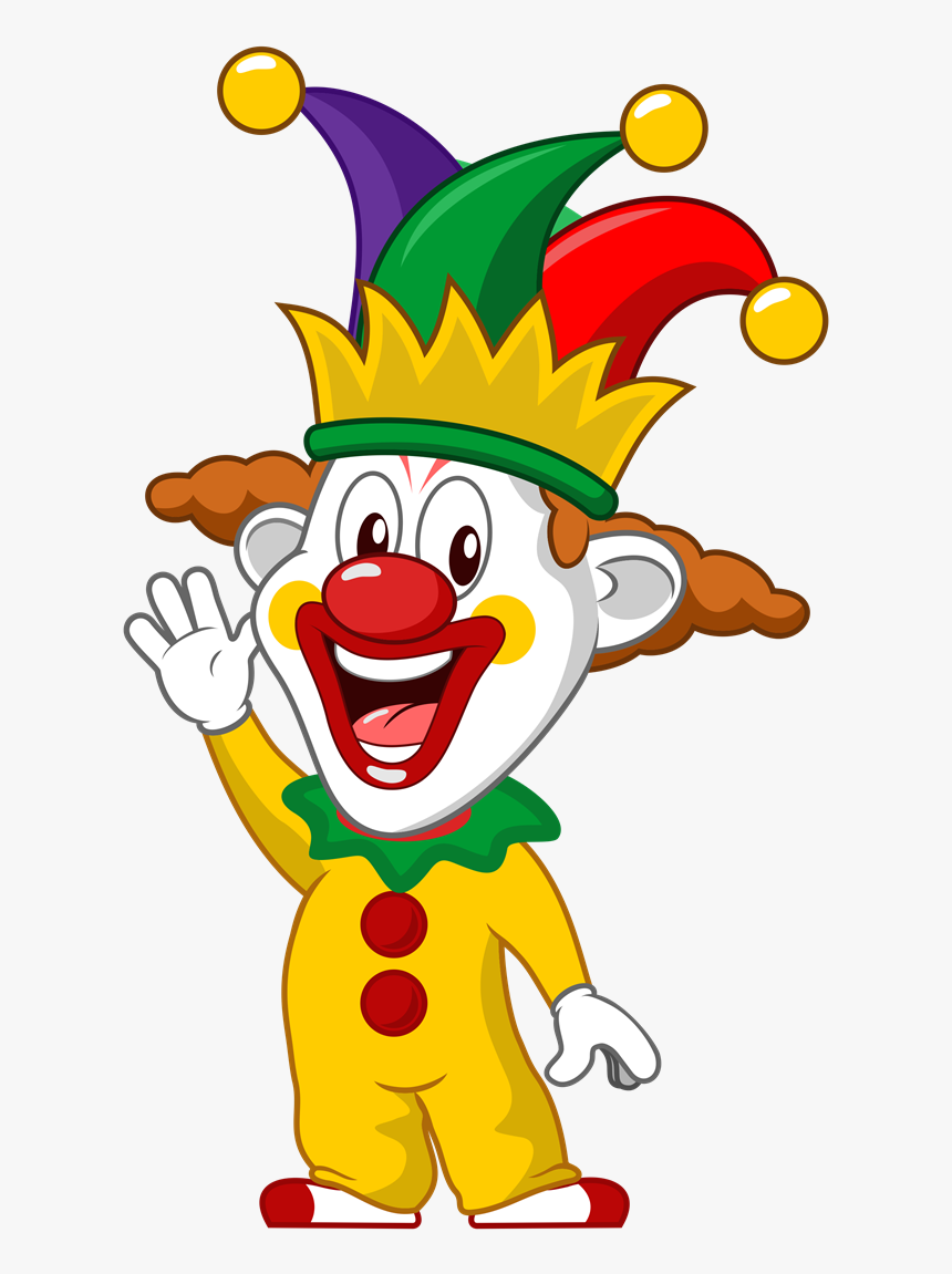 Vector Free Library Collection Of Cute - Transparent Clown Png, Png Download, Free Download