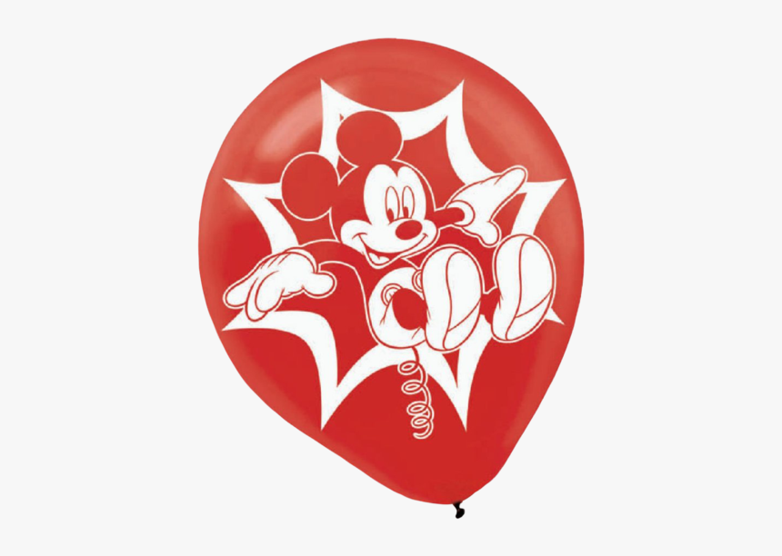 Mickey Mouse Printed Latex Balloons - Balloon, HD Png Download, Free Download