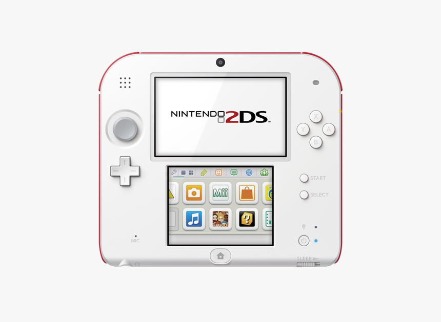 Nintendo 2ds White Console, HD Png Download, Free Download