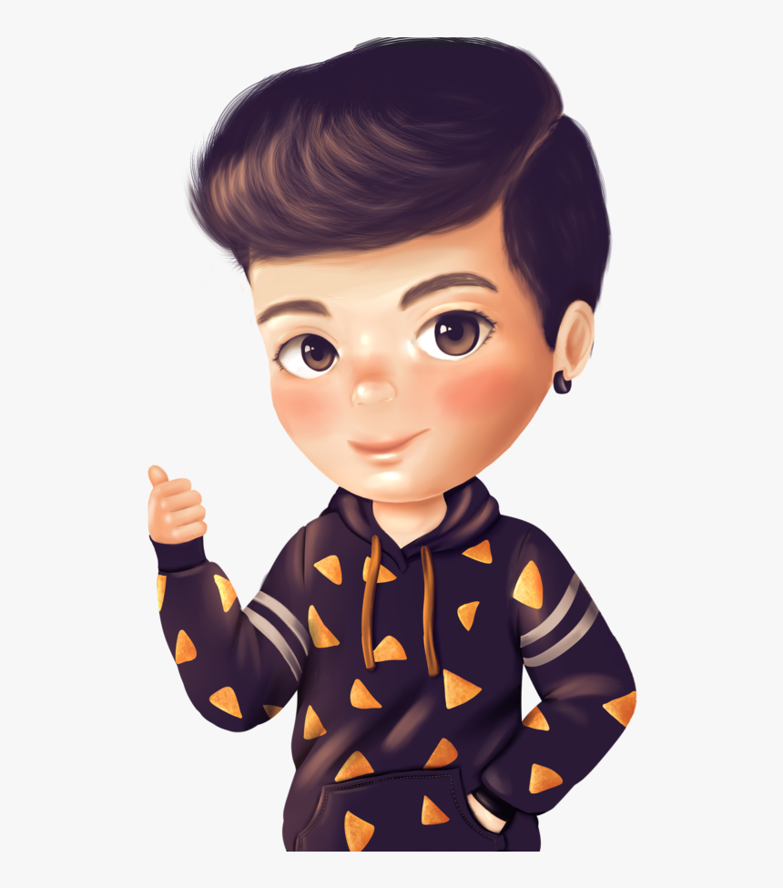 Hd Transparent Images Pluspng - Stylish Cartoon Boy Png, Png Download, Free Download