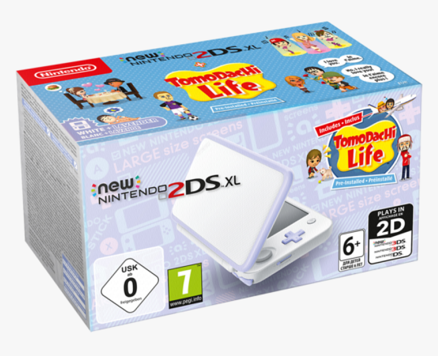 Nintendo 2ds Xl Tomodachi Life, HD Png Download, Free Download