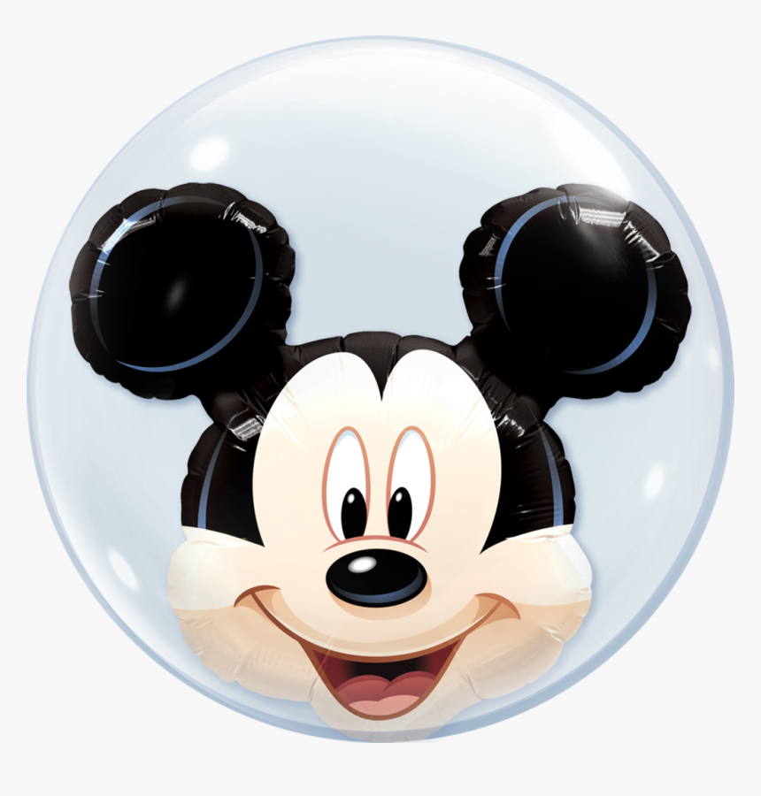 Disney Mickey Mouse Bubble Balloon - Mickey Bubbles Balloon, HD Png Download, Free Download