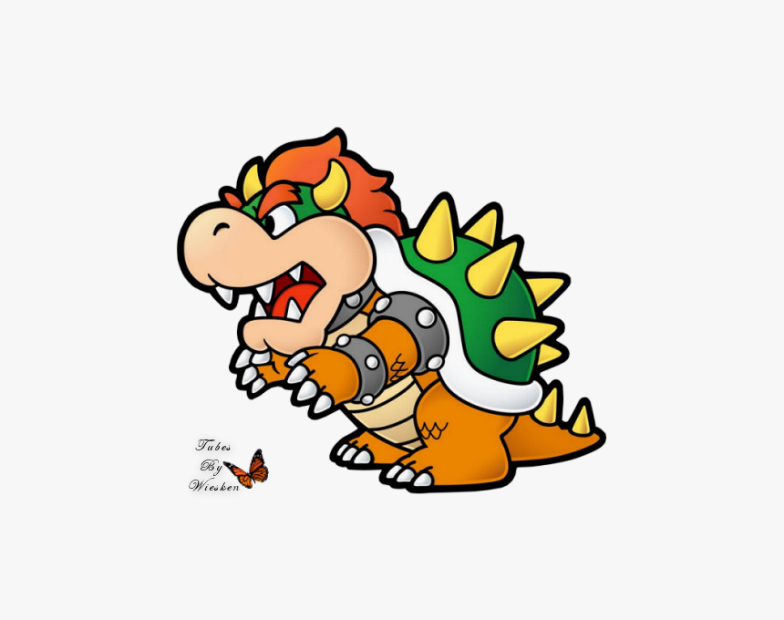 Paper Bowser Clipart , Png Download - Paper Bowser, Transparent Png, Free Download