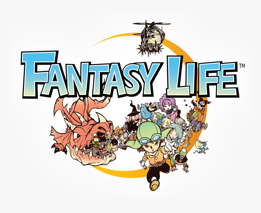Fantasy Life Is New Life Sim/rpg Hybrid From Level - Fantasy Life Logo, HD Png Download, Free Download
