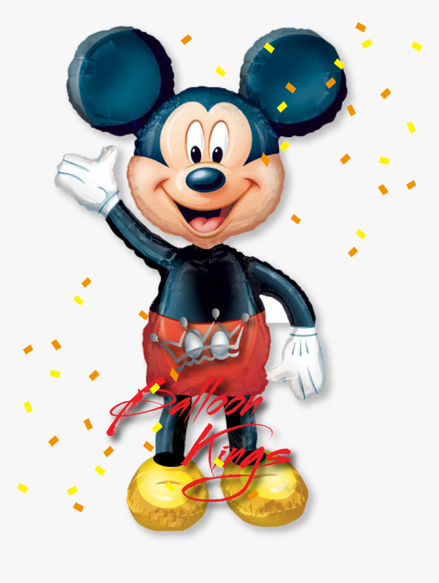 Transparent Mickey Mouse Wedding Clipart - Mickey Mouse Ballon, HD Png Download, Free Download